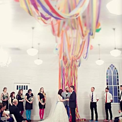 Miniatura 7 de UnionJoy Cinta de satén de doble cara de 1 pulgada para envolver regalos, manualidades, lazos para el cabello, decoración de fiesta de boda, 20