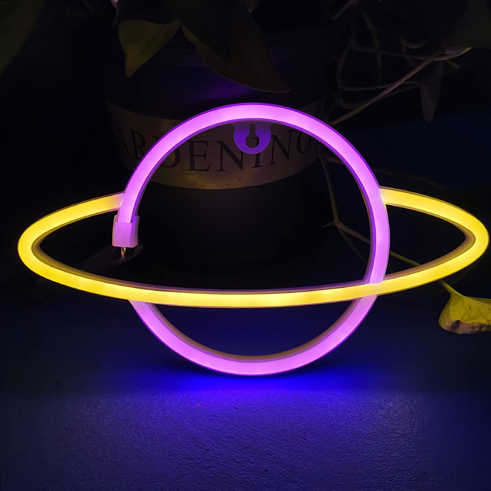 Colording Star Neon Signs,LED Neon Light Wall Light,Battery/USB Powered Neon Signs for Wall Decor,Bedroom,Kids Room,Living Room,Bar,Party,Christmas,Wedding-Blue Star — view 6