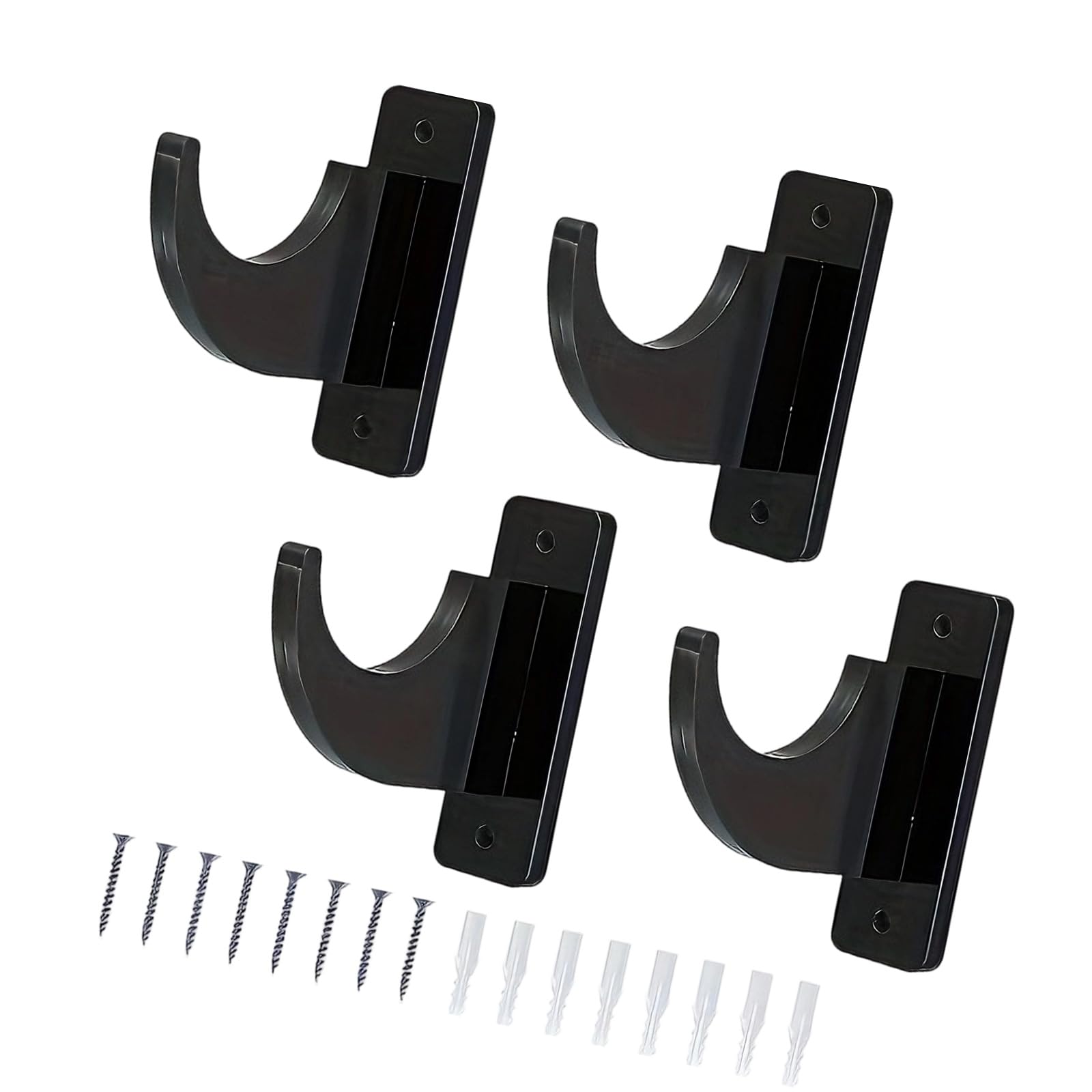 HDOYTXXM 2 / 3Pairs Sturdy Acrylic Wall Mount for Display of Light Sabers and Swords Light Sabers Mount