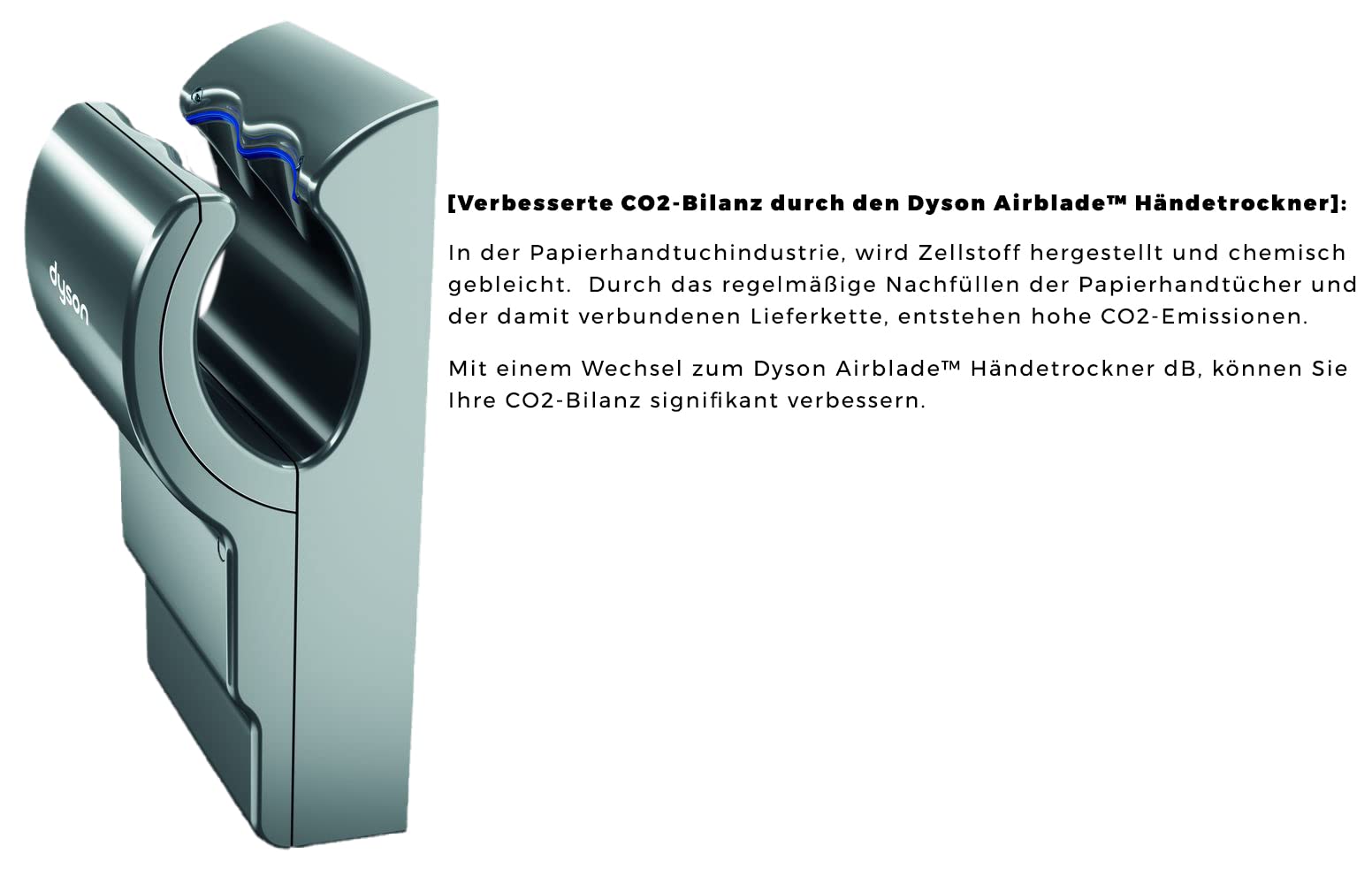 Dyson 300677-01 - Secador de manos, color gris, talla única