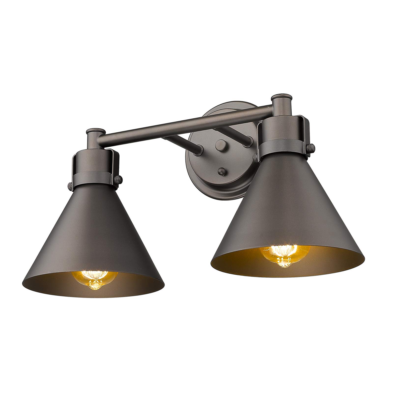 zeyu Vanity Lights for Bathroom 2-Light, Industrial Bathroom