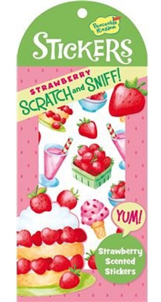 Peaceable Kingdom Press Scratch & Sniff Strawberry Scented Sticker Pack