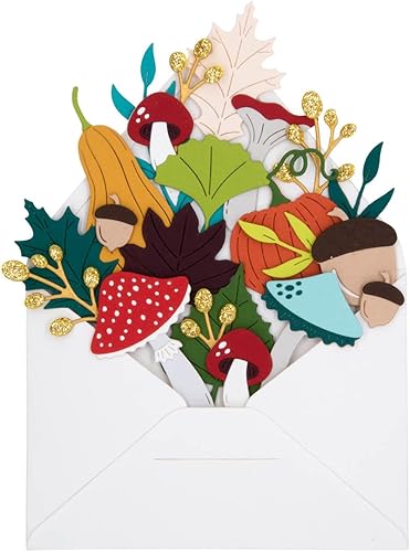 Miniatura 5 de Spellbinders Troqueles grabados S6-220 Autumn Wonder de The Envelope of Wonder Collection