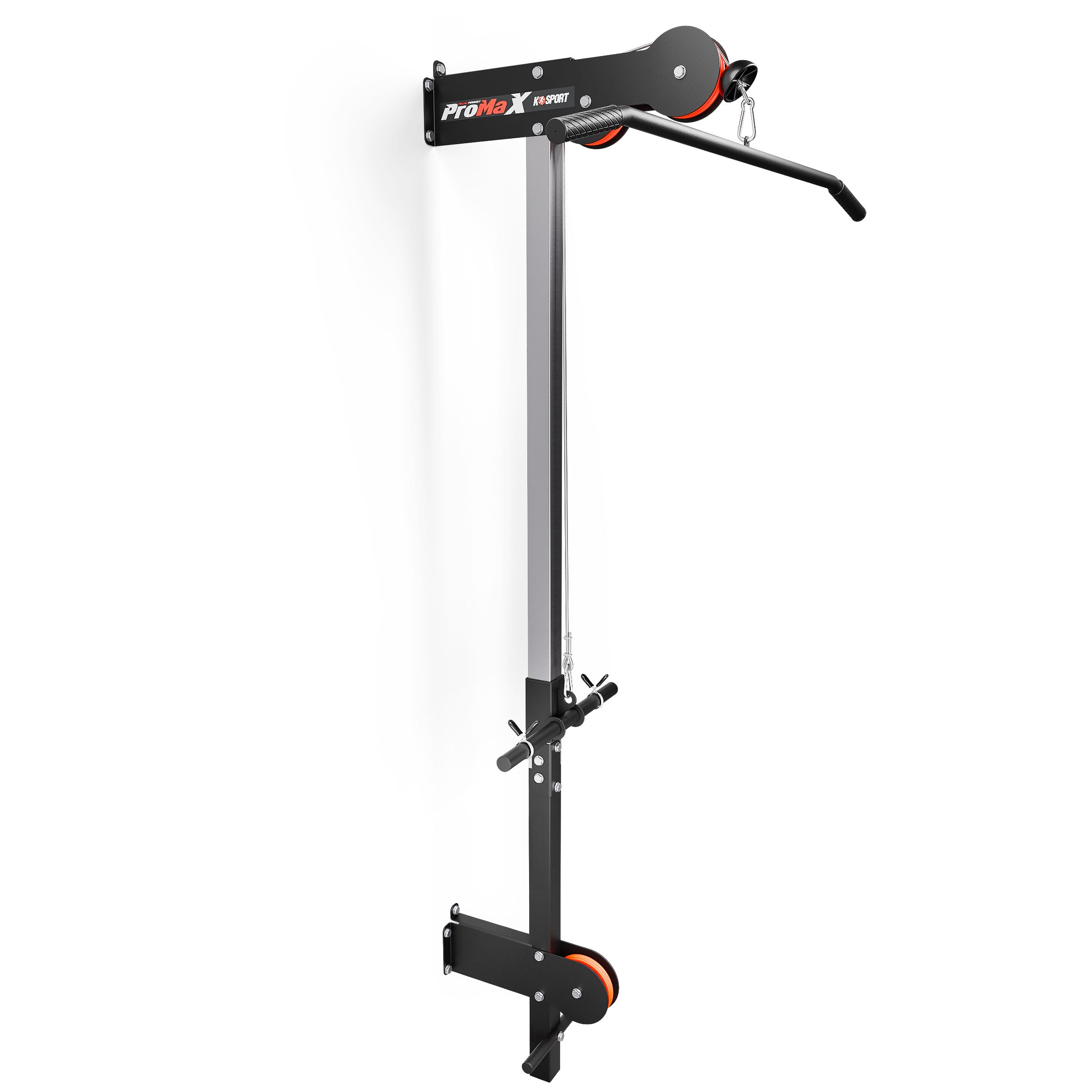 K-Sport: Machine à câble Mural - Parfait pour Les tirets de LAT, Les Extensions de tricep, Les tirettes de tricep et Tous Les Exercices de Machine à câble - L'ultime équipement de Gym