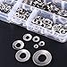 Hilitchi 215-Pcs [M3 - M12] Metric 304 Stainless Steel Belleville Spring Washer Assortment Set