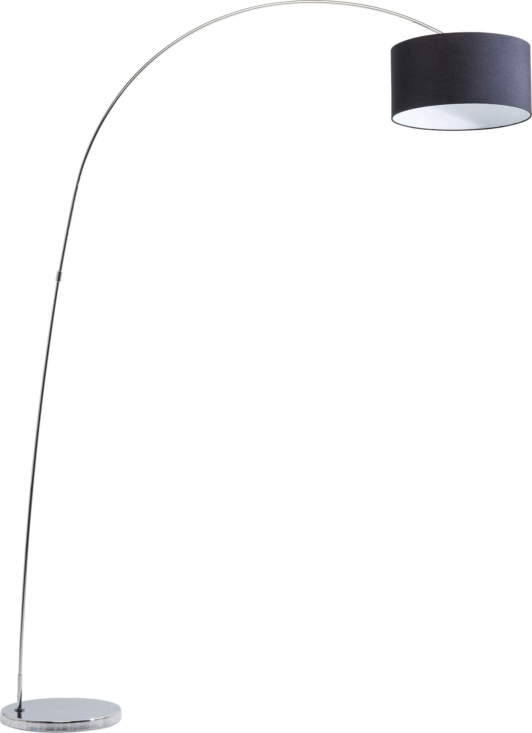 KARE FLOOR LAMP GOOSENECK BLACK (EXCLUDING BULB)