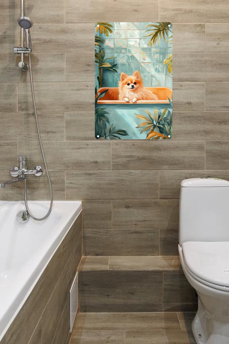 KEEPAEON Funny American Shorthair Cat Bathroom Tin Sign - 12x8 Inch Retro Metal Wall Art For Home, Bar, Or Farm Decor (Design 5681) - View #11