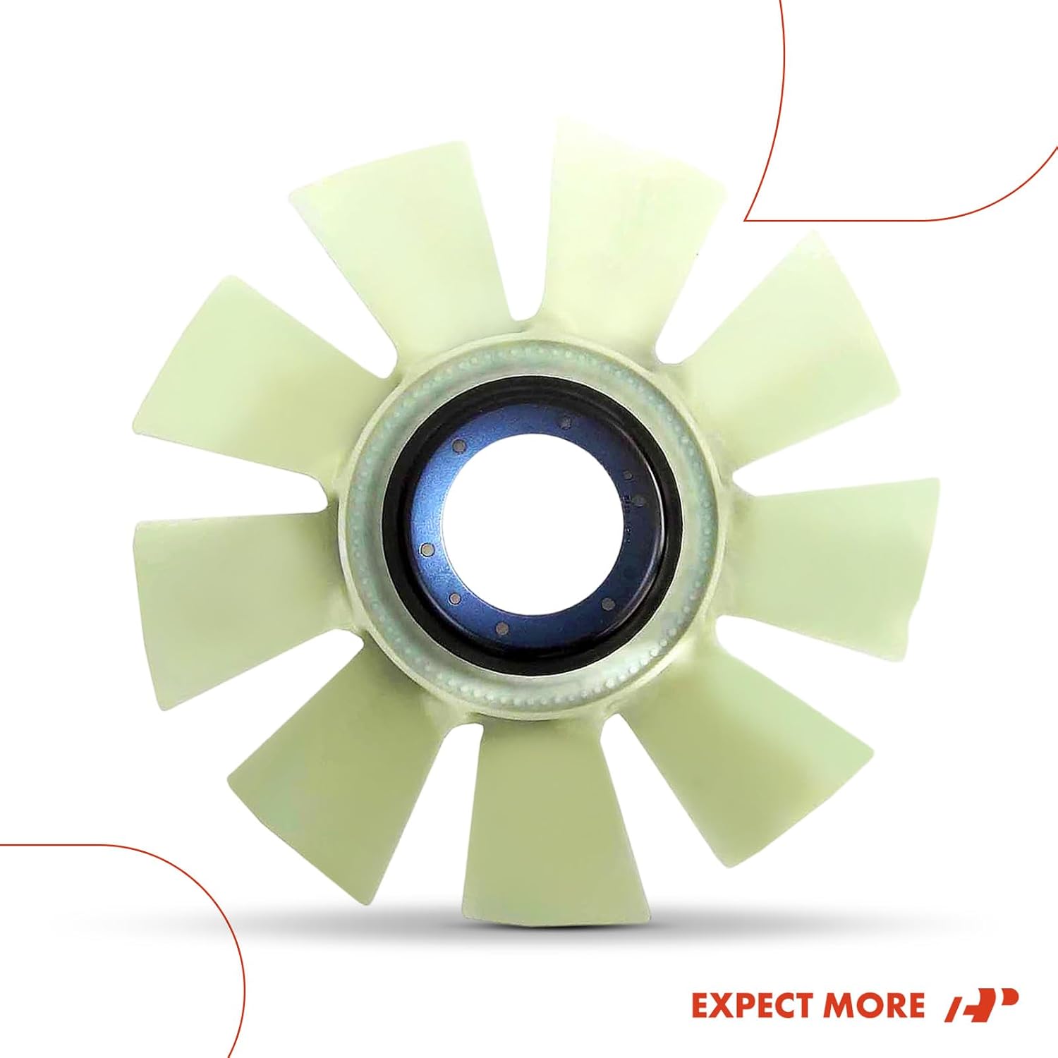 A-Premium Engine Radiator Cooling Fan Blade Compatible with Ford F-250 F-350 F-450 F-550 Super Duty 2003-2007, E-350 E-450 Super Duty 2004-2010, E-350 Club Wagon 2004-2005, Excursion 2003-2005, 6.0L