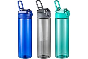 3-Pack 24oz Water Bottles - Ultimate Hydration for Your Active Lifestyle