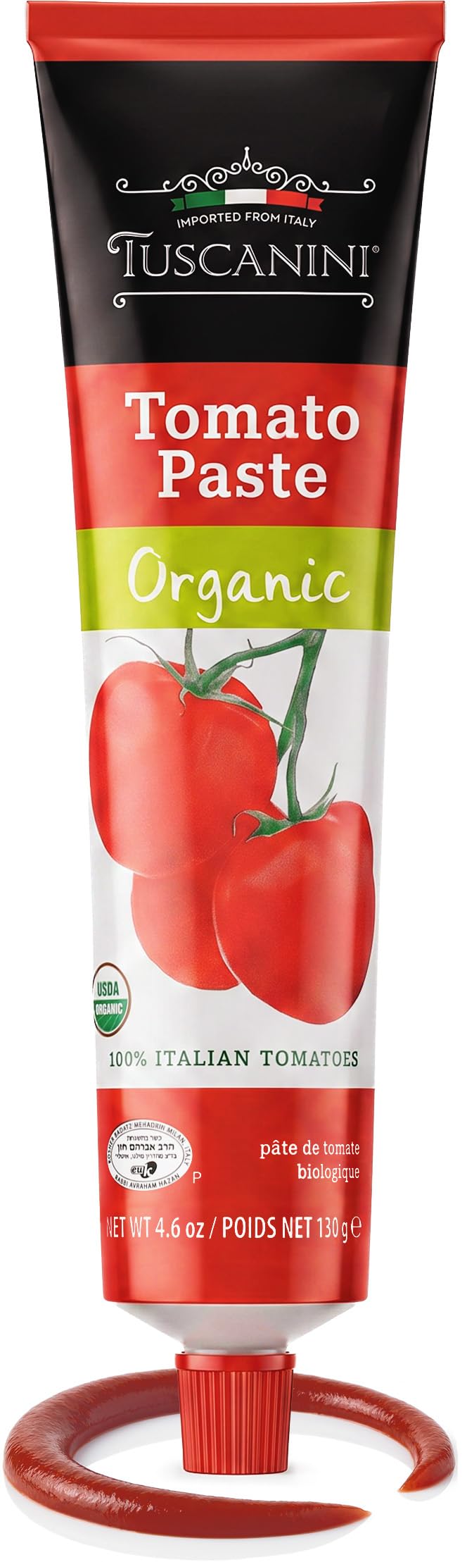 Amazon.com : Tuscanini Organic Italian Tomato Paste Tube 4.6oz