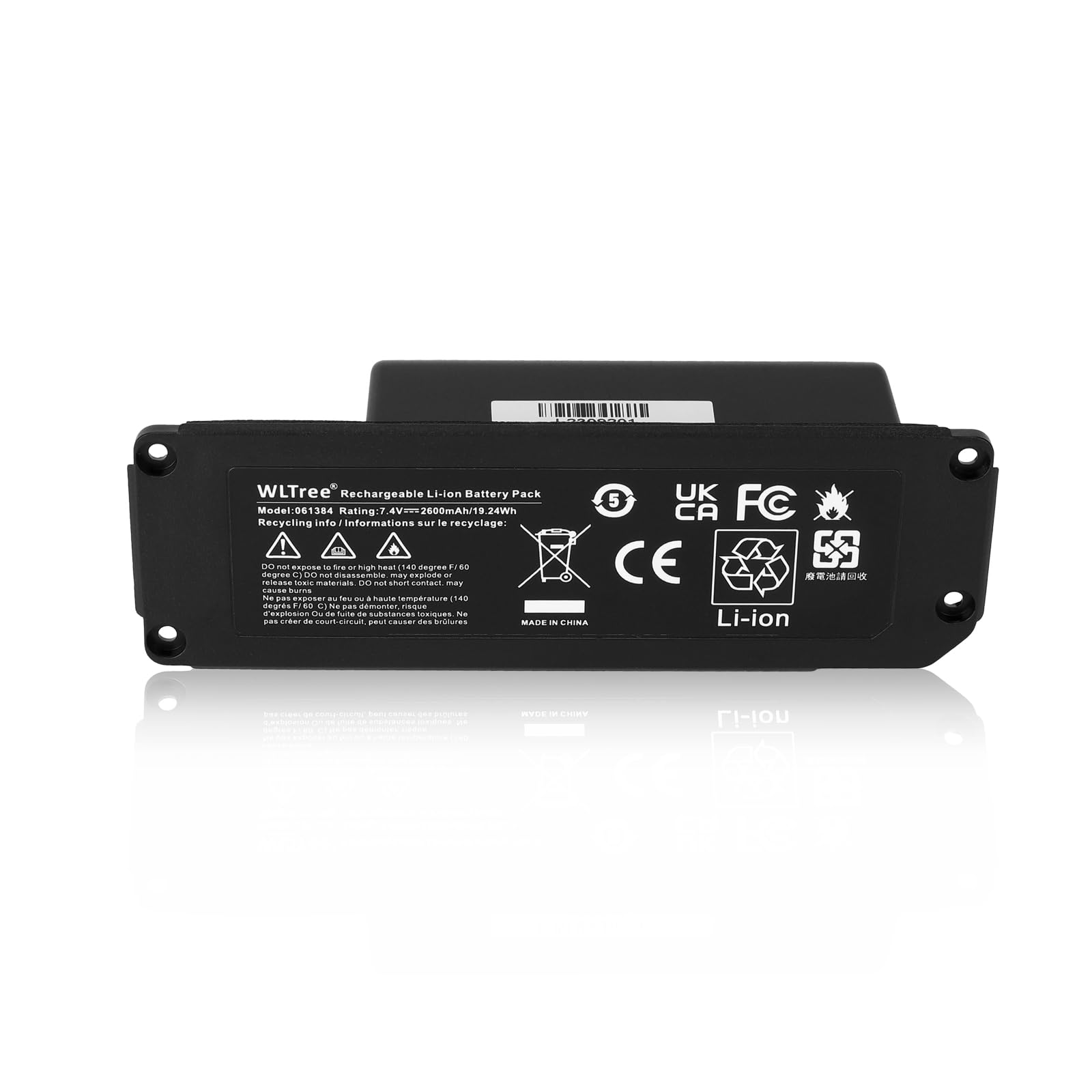 7.4V 2600mAh 061384 061385 061386 063287 Bluetooth Speaker Batteria per Bose Soundlink Speaker Mini One/Mini I/Mini 1 Bluetooth Wireless Speaker Altoparlante Senza Fili Batterie Battery