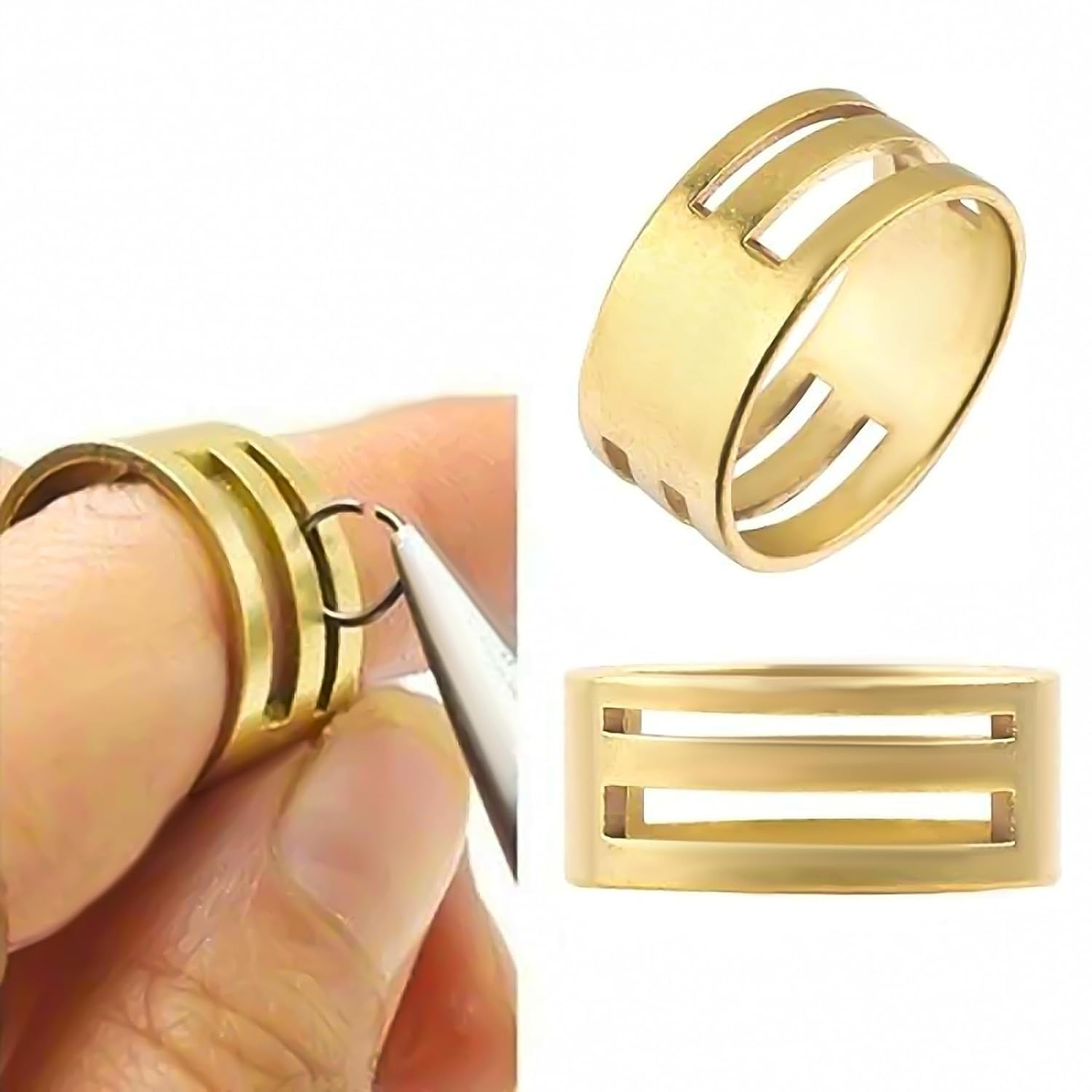 Jump Ring Opener Tool, 18mm x 9mm, Jewelry Making Finger Protector-image-30