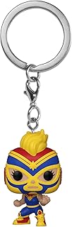 Funko Pop! Keychain: Marvel Luchadores - Captain Marvel