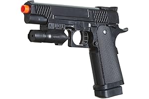 P2 Spring Powered Airsoft Pistol Plastic  Lightweight(Black)
