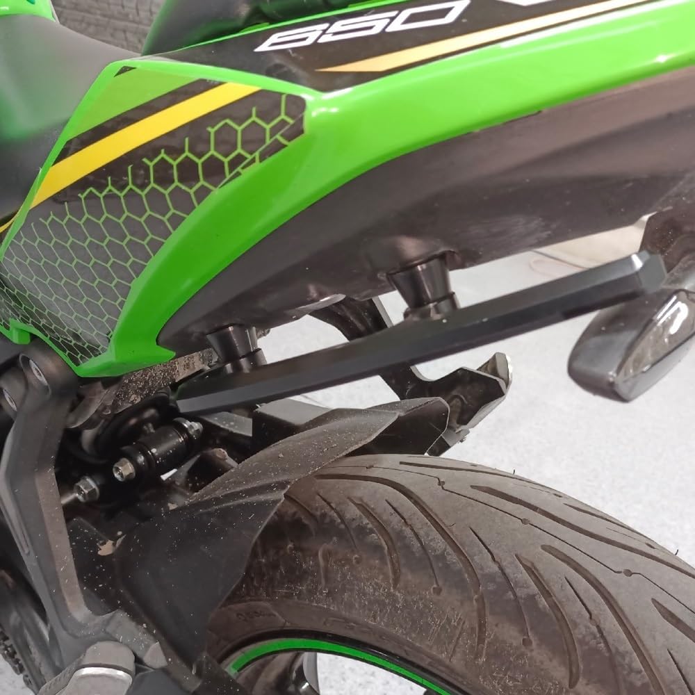 Poignées Passager Z650 / Ninja 650 - Barres D'Appui Arrière Moto Aluminium CNC