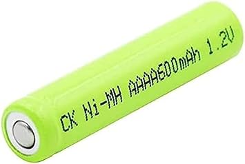 Aa Rechargeable Rechargeable Batteries Rechargeable AAAA 600Mah Ni-Mh Batteries 1 2V 1 Pc