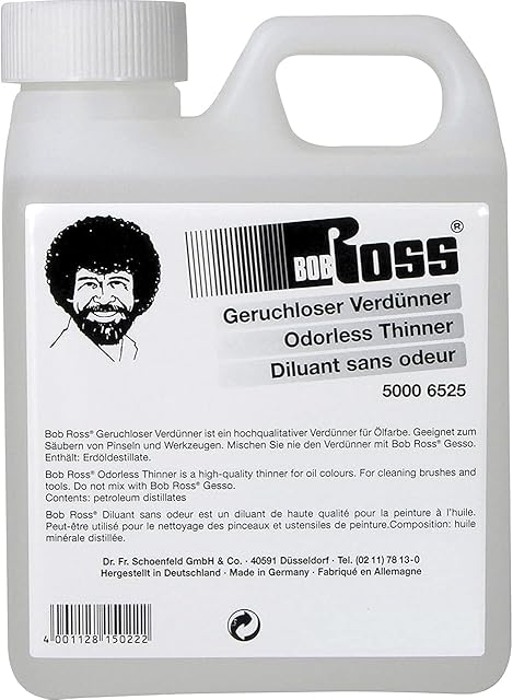 BOB ROSS 750096525 Odourless Thinner, 946ml