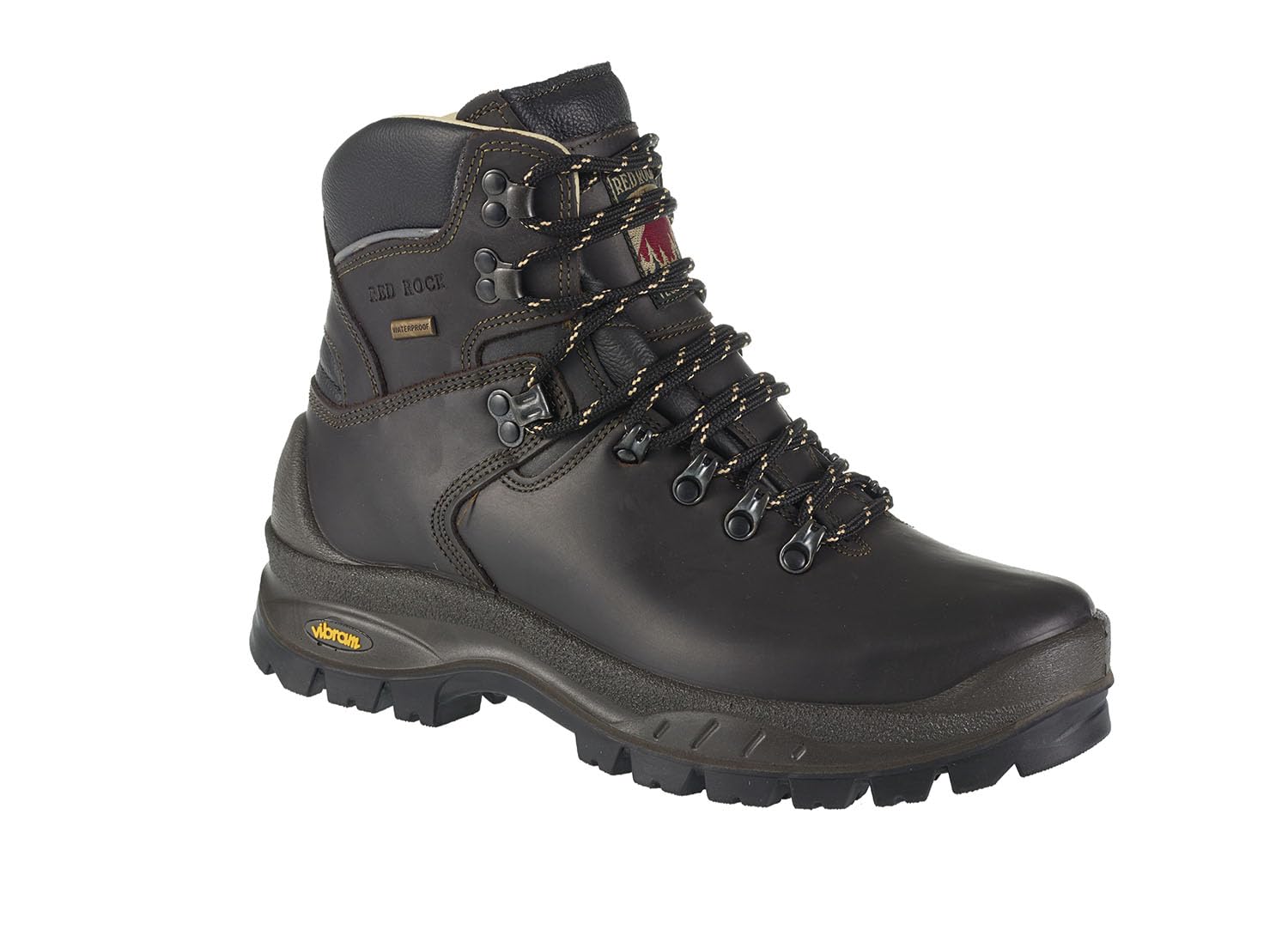 RED ROCK Scarpone Marrone Dakar Impermeabile Waterproof - Scarponcini E Scarponi