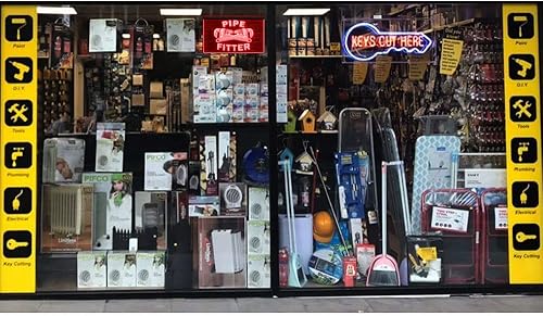 Miniatura 2 de 190092 Pipe Fitter Tools Shop Store Service Repair Pantalla abierta LED Letrero de neón (12 x 8 pulgadas, blanco)