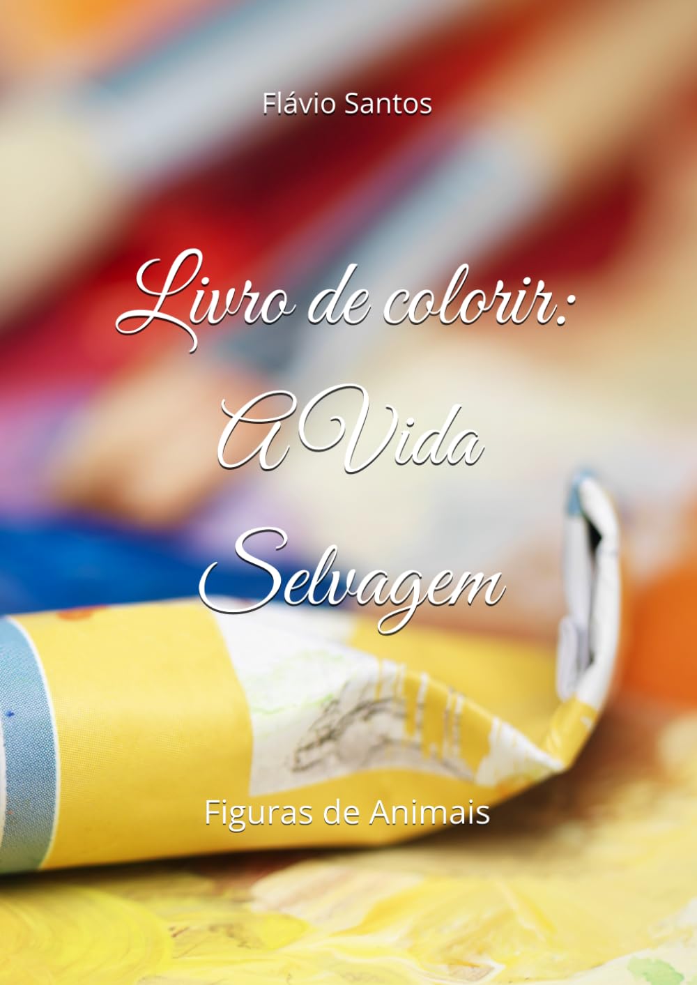 Livro de colorir: A Vida Selvagem: Nomes de Animais (Livros de Colorir)