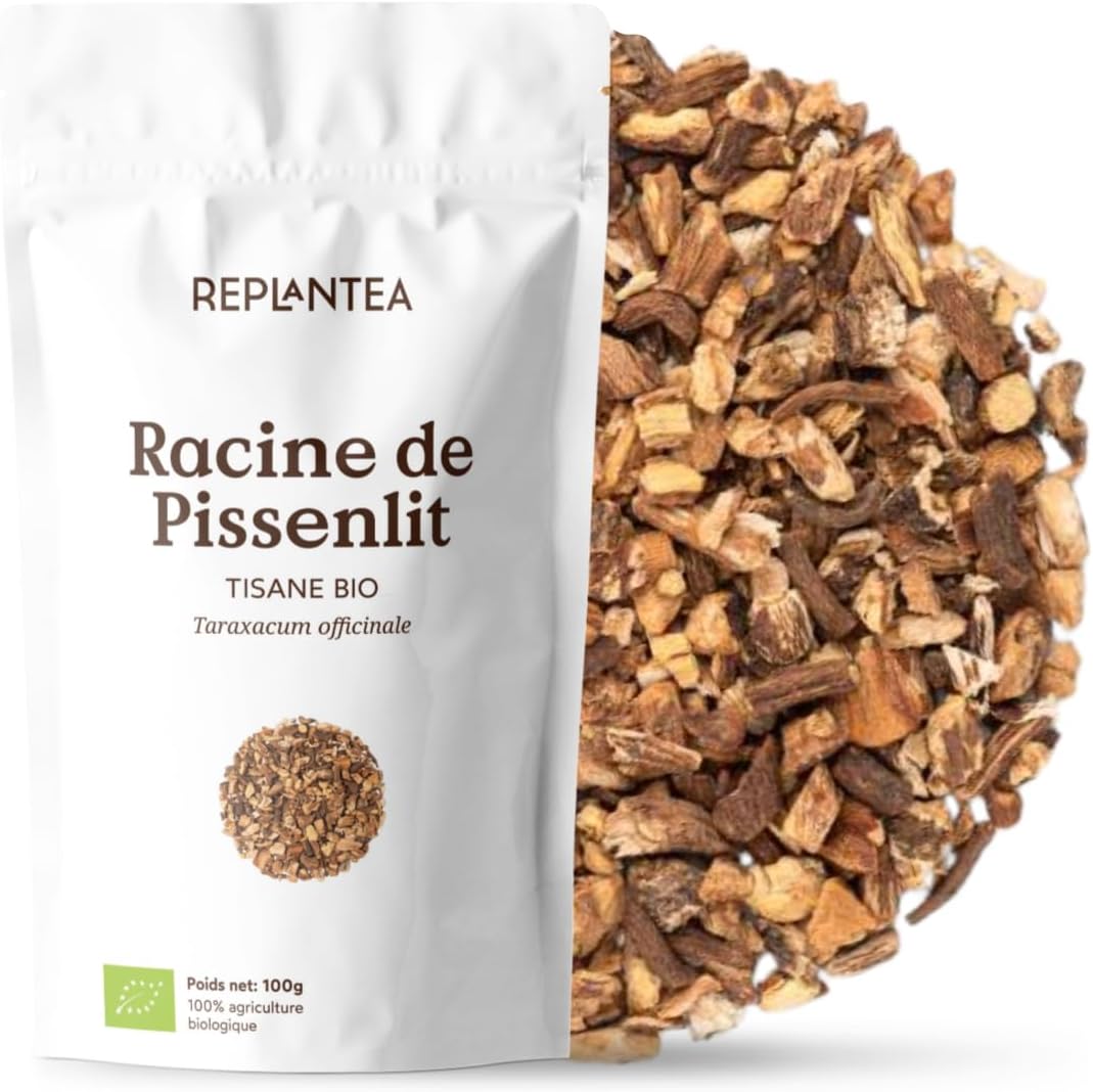 Organic Dandelion Root 100g (50 Cups) | Dandelion Root Herbal Tea Infusion | Taraxacum officinale REPLANTEA Organic Dandelion Root 100g (50 Cups) | Dandelion Root Herbal Tea Infusion | Taraxacum officinale REPLANTEA