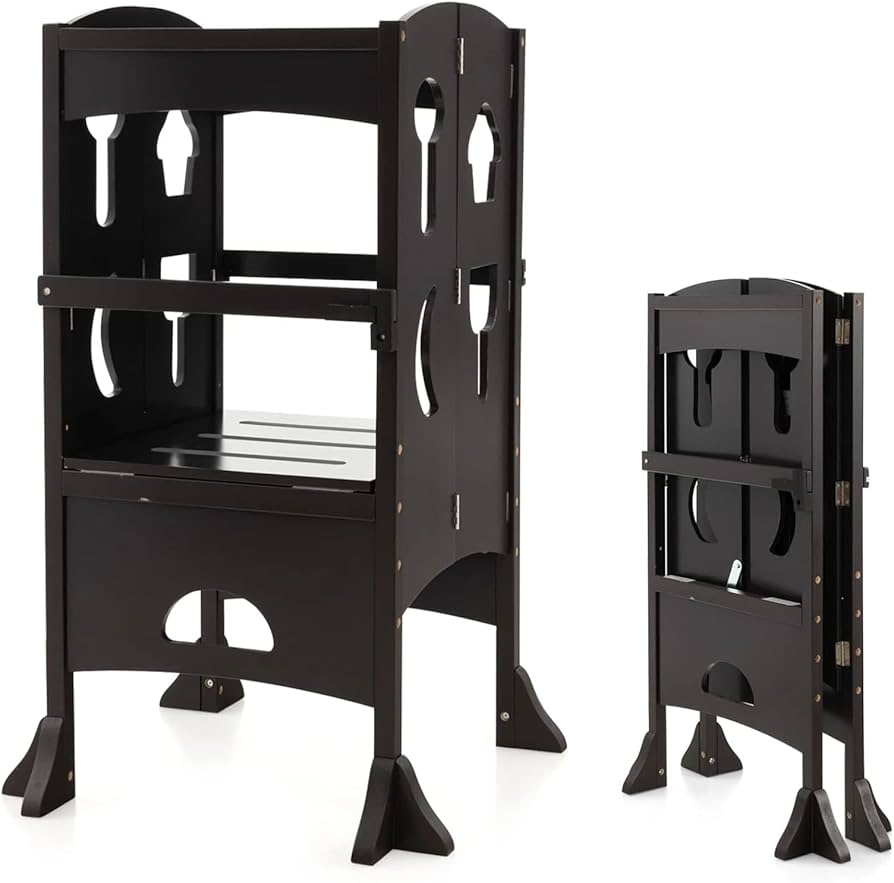 Amazon.com: HONEY JOY Kitchen Step Stool for Toddlers, Children