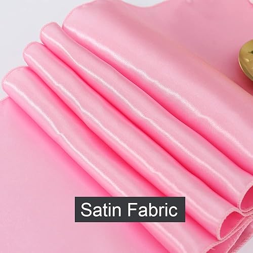 Vista 84 de Paquete de 50 bandas de satén para sillas de color azul bebé, lazos para sillas de boda, revelación de género, baby shower, fiesta, decoración