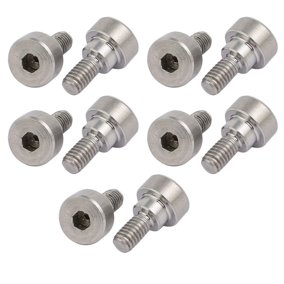 Boulon de épaule en acier 304 inoxydable à douille hexagonale pour guidage sans jeu