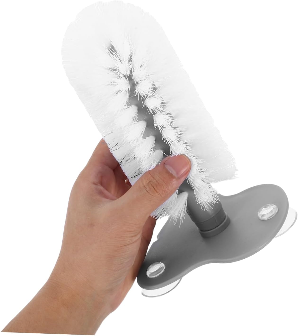 Multi-Functional Suction Cup Turtle Brush for Shell Cleaning Comfortable Back Scratching