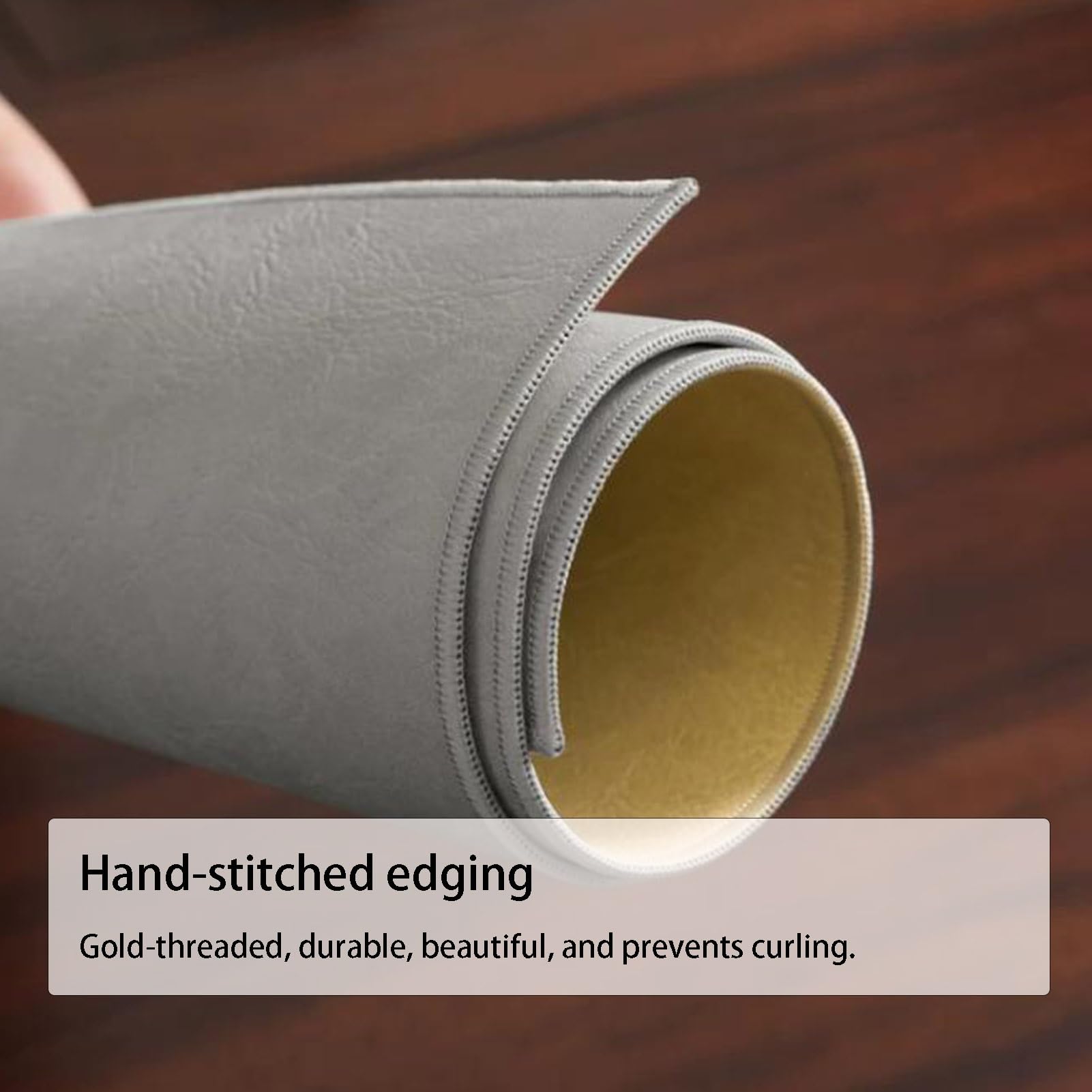 Camino de mesa, de piel sintética, impermeable, antideslizante, resistente al calor, para ceremonias de té, eventos en casa, restaurantes, bodas y hoteles