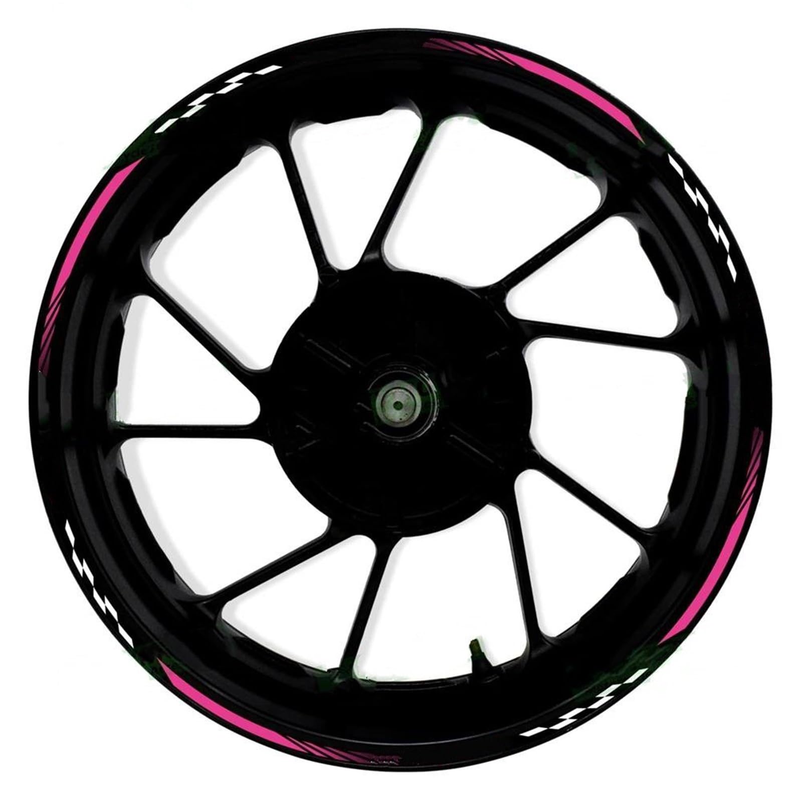 Motorbike Rim Stripe Sticker for CBR900RR CBR 900RR Motorcycle Accessories 17 Inch Front and Rear Wheel Decals Hub Reflective Rim Stripe Stickers(007)