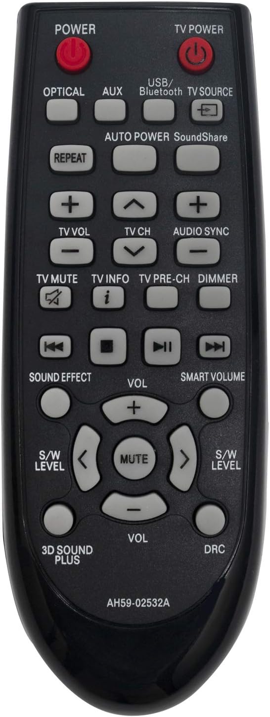 ALLIMITYAH59-02532A Remote Control Replace for Samsung Soundbar System HW-F355 HW-F355/ZA HW-F355/ZC