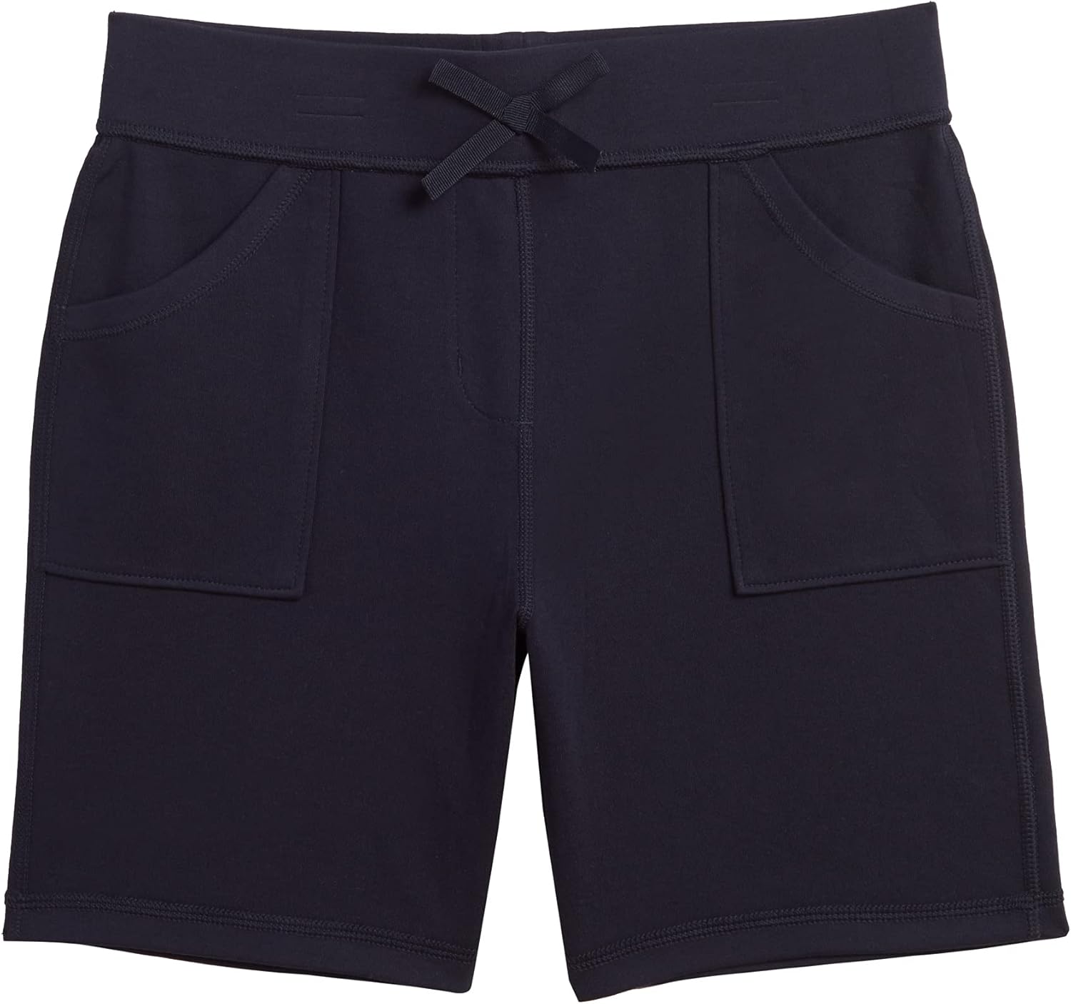 IZOD Girls School Uniform Sensory-Friendly Pull-on Short,Soft Fabric with Elastic Waist&Drawstring, Tagless, Flattened Seams IZOD Girls School Uniform Sensory-Friendly Pull-on Short,Soft Fabric with Elastic Waist&Drawstring, Tagless, Flattened Seams