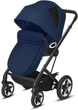 Talos S Lux (black-magnolia pink) (konforlu bebek arabası)