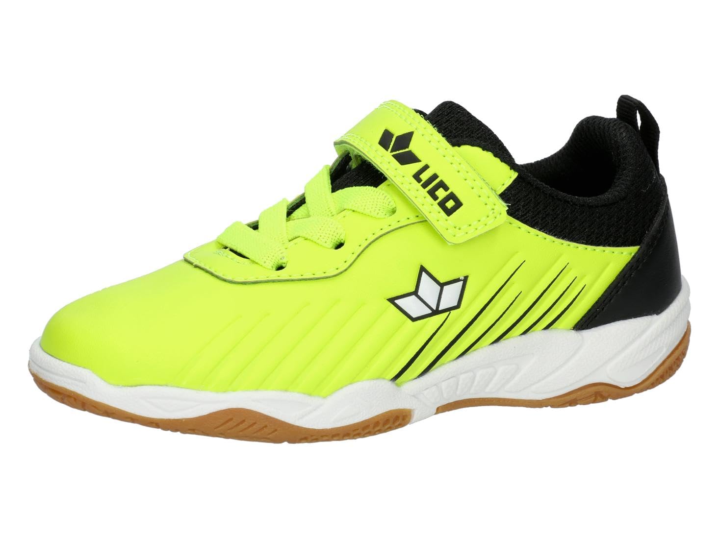 Lico Unisex Kid's Calera Vs Indoor Trainers, Lemon Black, 41 EU