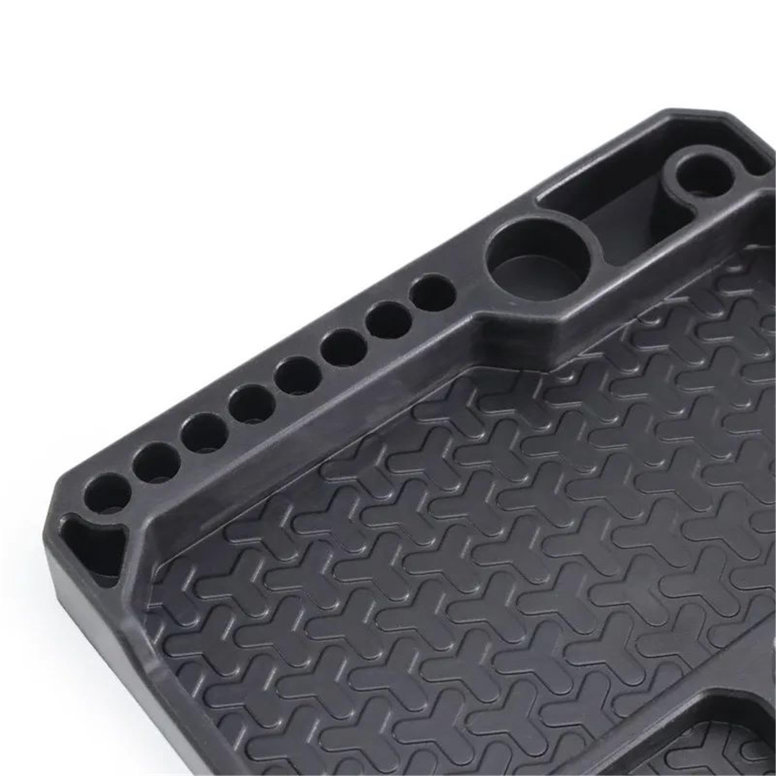 Bandeja Piezas Silicona 155mm Soporte Herramientas 3 Hojas Reparación RC