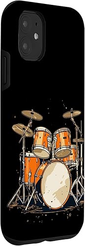 Miniatura 3 de Instrumento de música para iPhone 11 para baterista que ama Beat and Drums Case