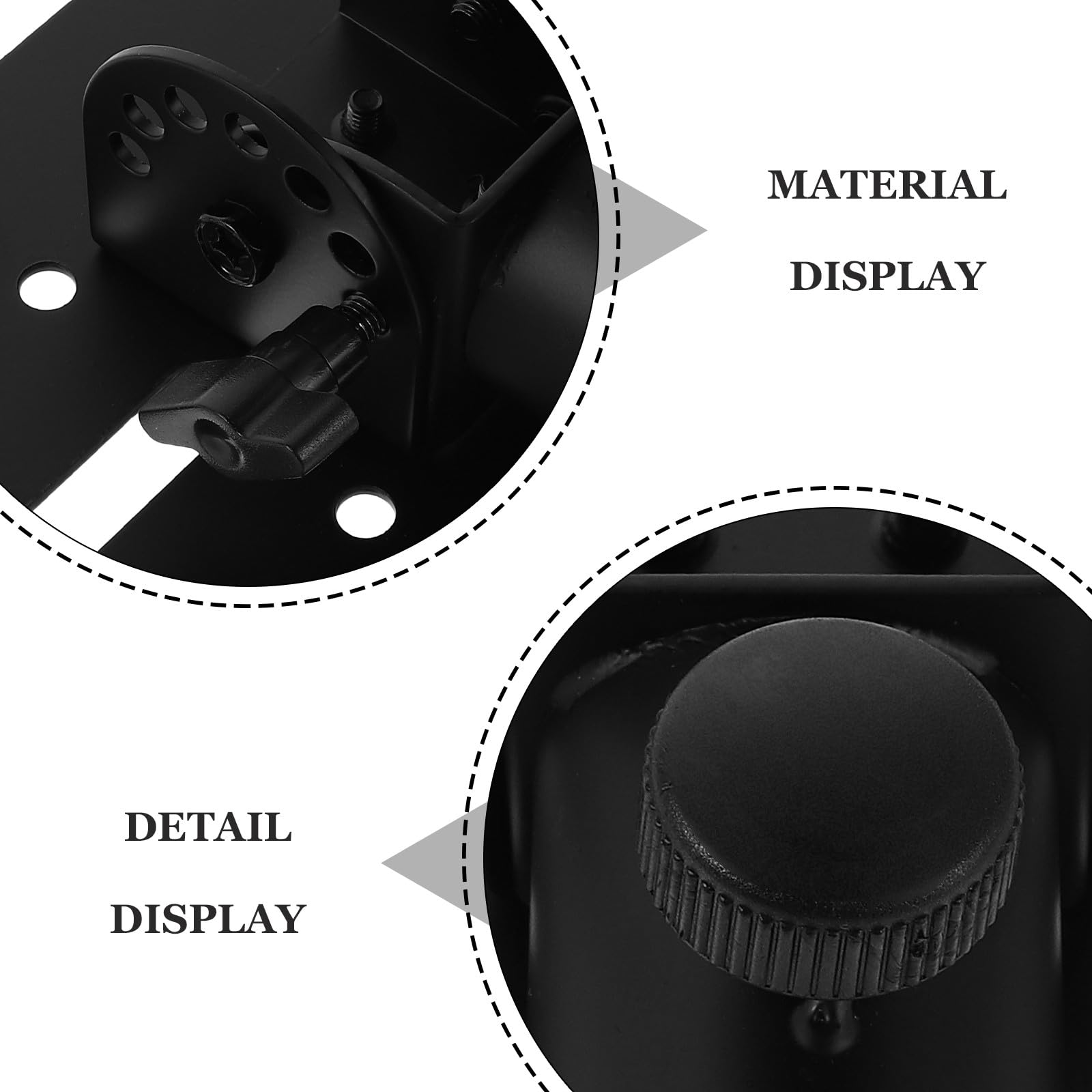 SUPVOX Soporte para Monitor de Estudio: Bandeja metálica de 17,5 x 12,5 cm - Trípode Ajustable para proyectores, monitores y Dispositivos de vídeo