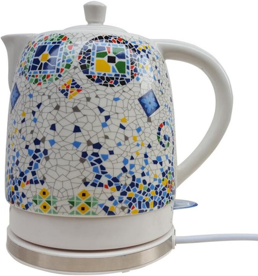 CAICOLORFUL Ceramics Electric Kettle Household Automatic Power-off Kettle Blue And White Porcelain Electric Kettles ( Color : 1 )