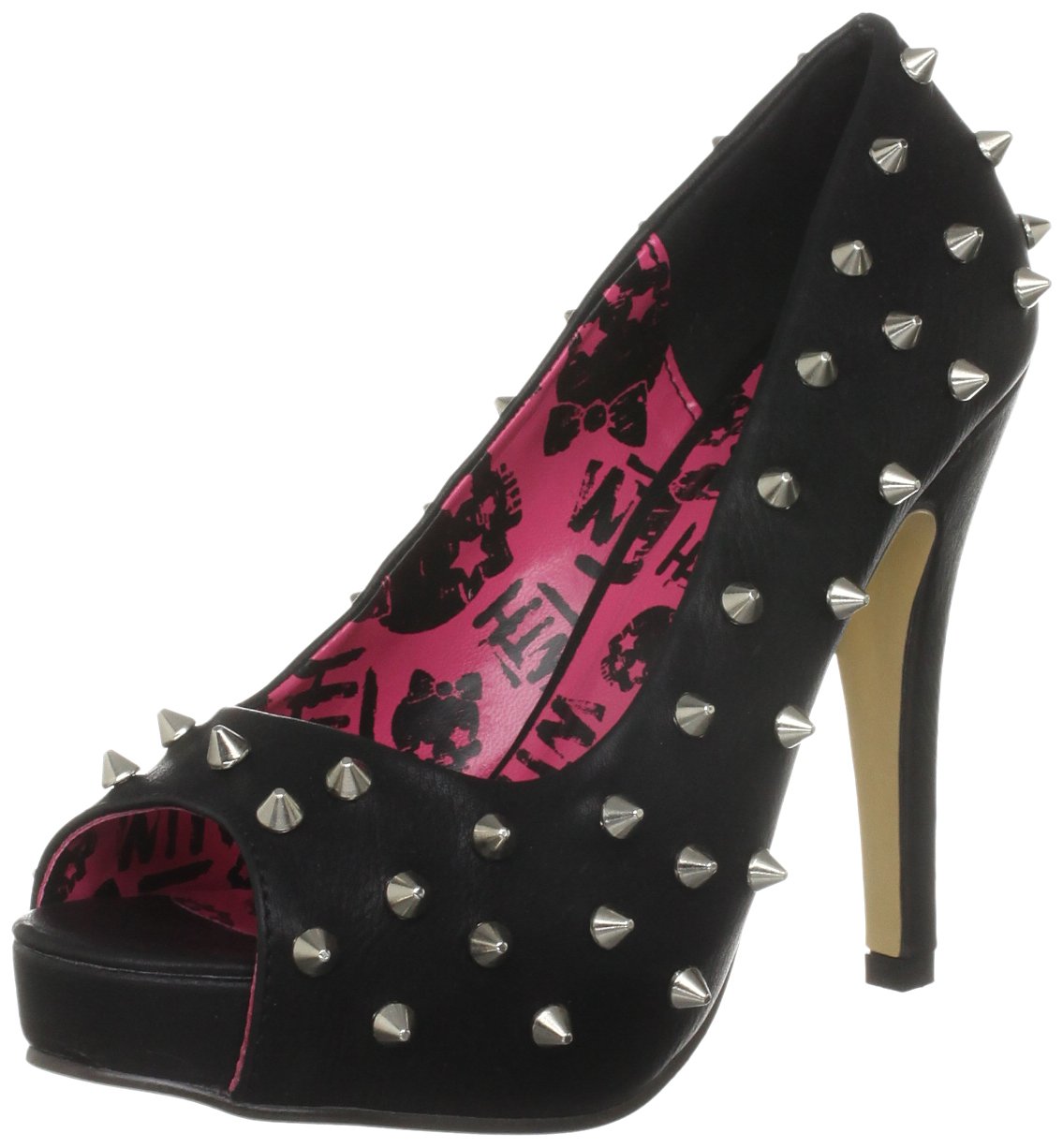 Abbey Dawn Women's Wth Peeptoe Platforms Heels