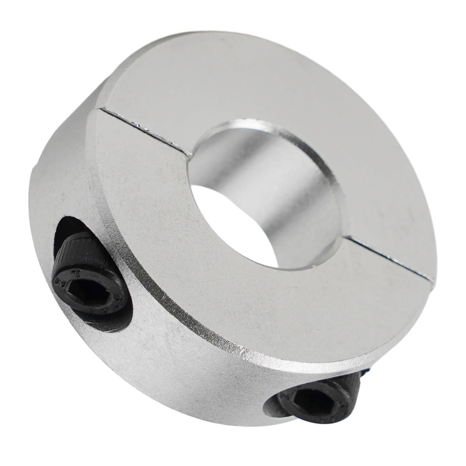 Aluminum Alloy Fixed Rings Clamp Collar - Double Split Shaft Collar, 13mm to 30mm Sizes - 1pcs(16mm)