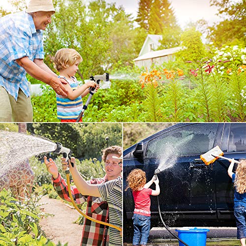 Vegena Tuindouche, 9 sproeiers, multifunctionele handdouche, spuitpistool voor tuinslang, sproeisproeier, irrigatie… - Afbeelding 8