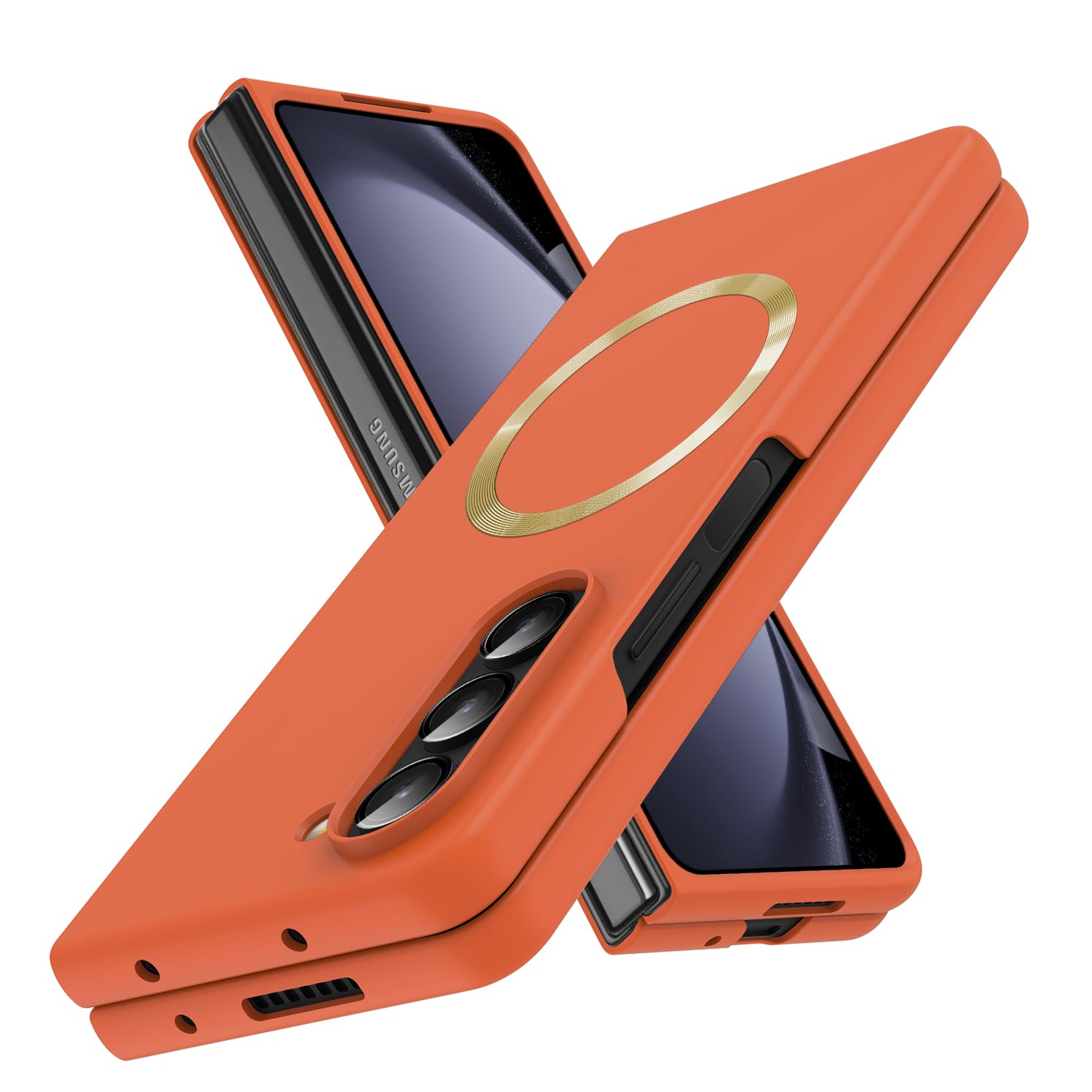 Amazon.co.jp: Galaxy Z Fold5用 ケース 耐衝撃 薄型 カバー 軽量