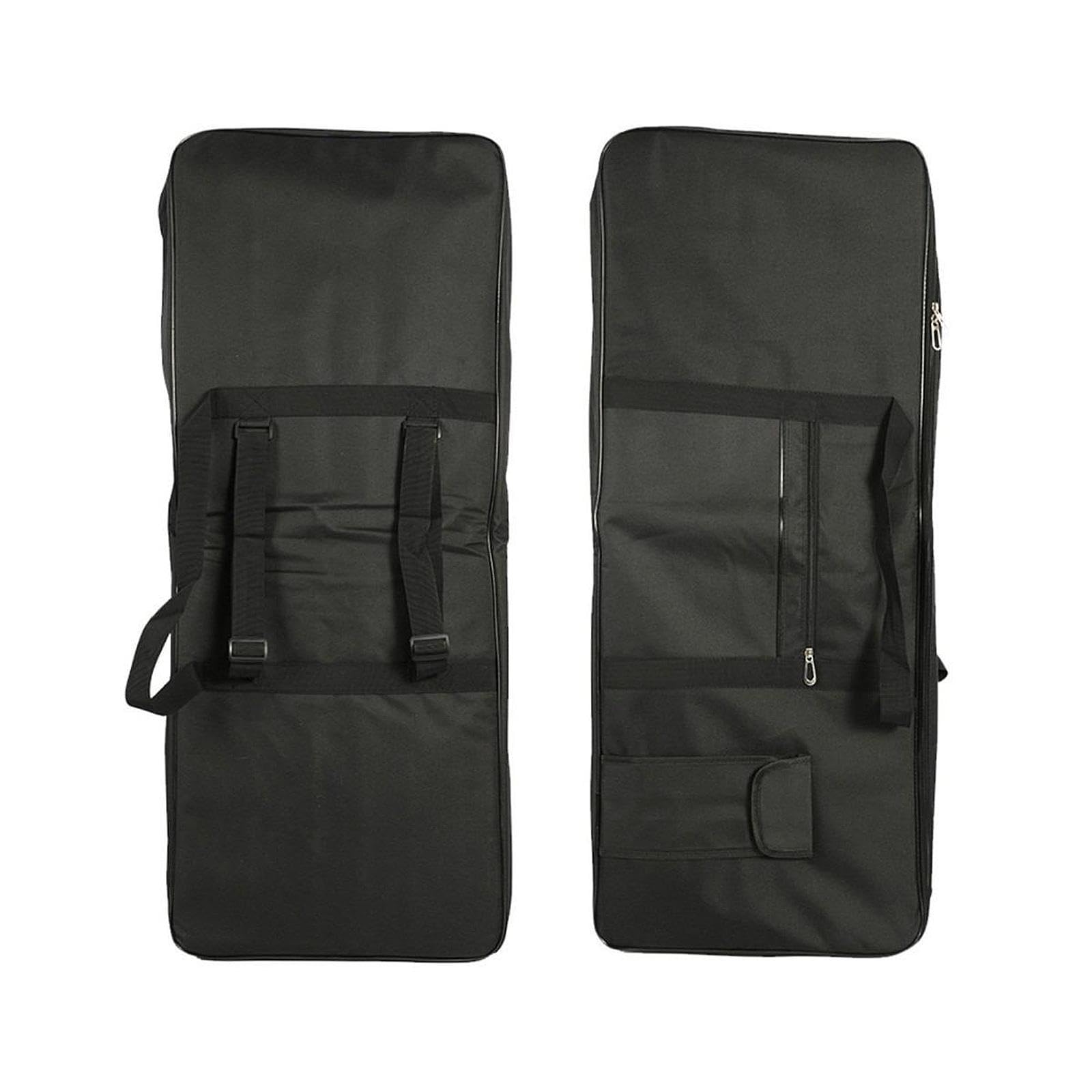 harayaa Funda para Teclado Electrónico de 61 Teclas Mochila para Piano Bolsa de Almacenamiento Estuche de Viaje con Bolsillos Exteriores Y Acolchado Grueso a, Tela Oxford