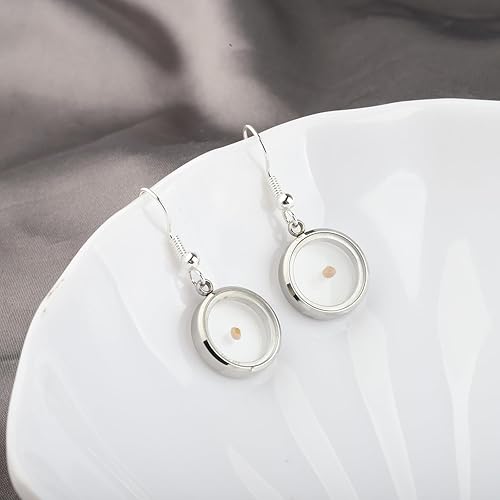 Miniatura 6 de WSNANG Tarjetas de semilla de mostaza con semillas de mostaza, collar religioso inspirador de semillas de mostaza para mujer