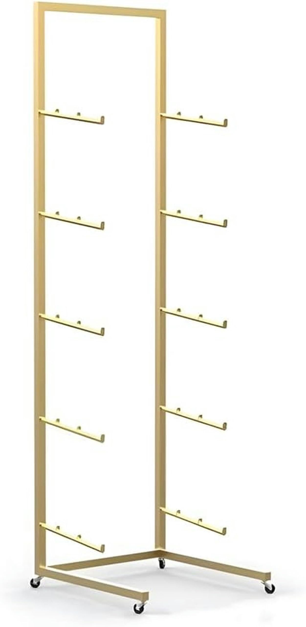 LIEOWYD Metal Snowboard Storage Rack Stand, Home Gym Organize Holder, Sample Board Display Rack, for Skis/Skateboards/Scooter