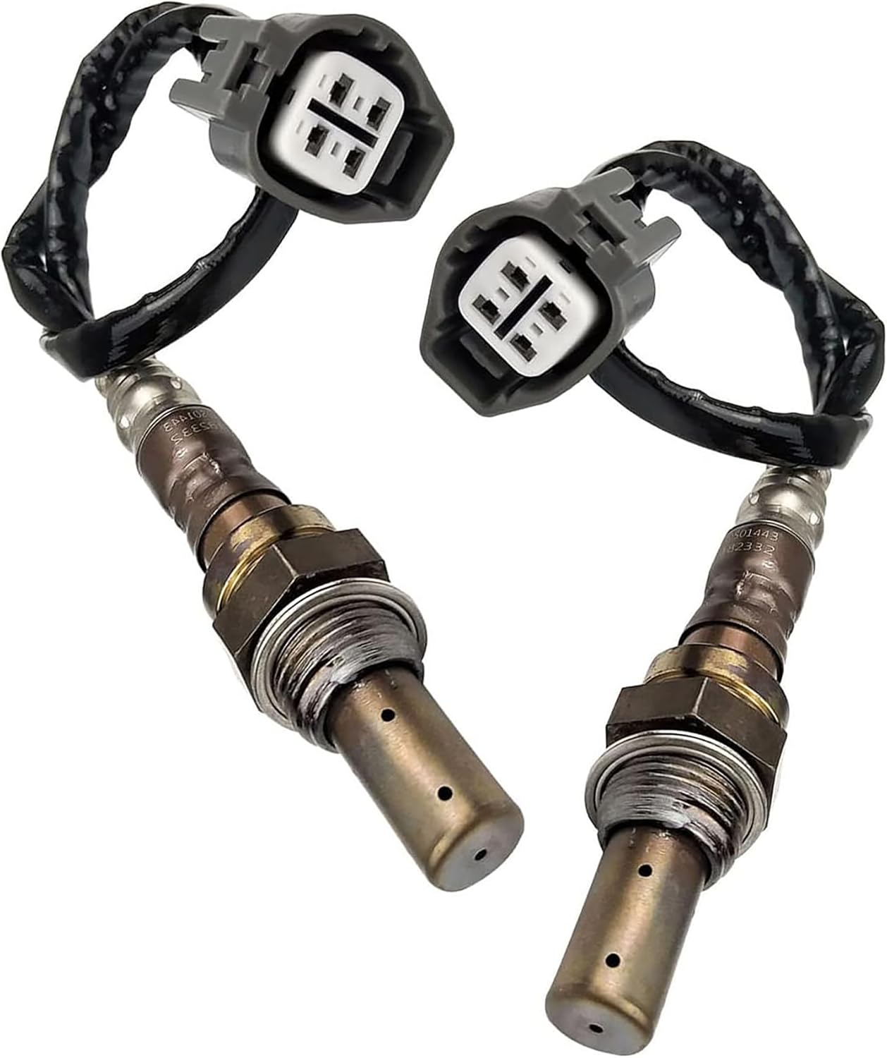 2Pcs Upstream Oxygen Sensor Compatible with JAGUAR 2005-2003 XK8 4.2L