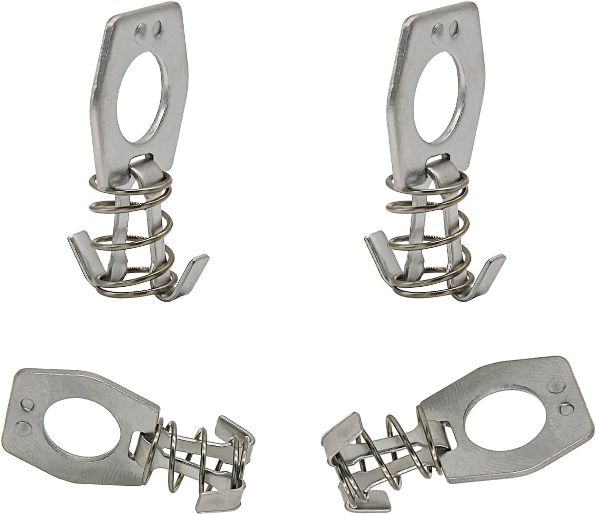 DEHOMKUS 4Pcs RV Water Heater Door Latch Metal Water Heater