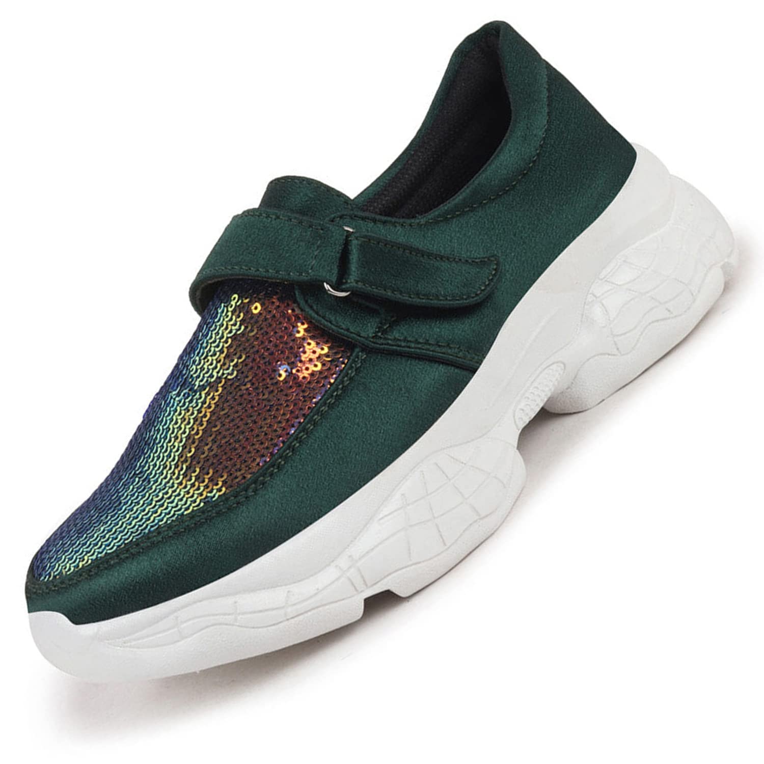 See full amazon price history chart for FAUSTO FST 1328 GREEN-38 Womens Green Stylish Slip On Sneakers (5 UK) FAUSTO FST 1328 GREEN-38 Womens Green Stylish Slip On Sneakers (5 UK) (B09VDNM3N4) Amazon Price History, Amazon Price Tracker