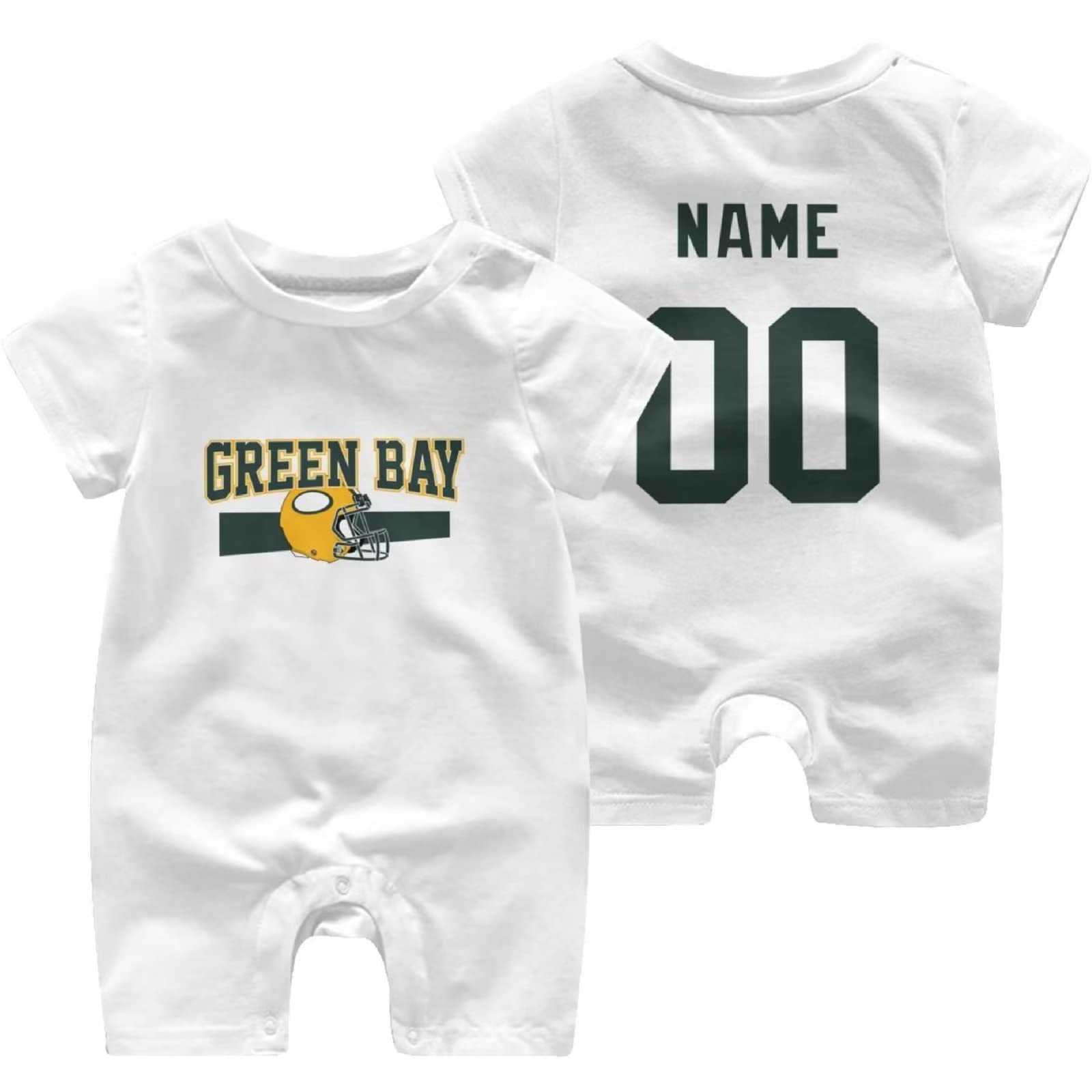 ANTKING Baby Clothes Personalized Custom Baby Name and Number for Boy Girl Gift